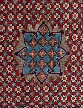 Blå Persia Kashan Patina  388 x 280 cm