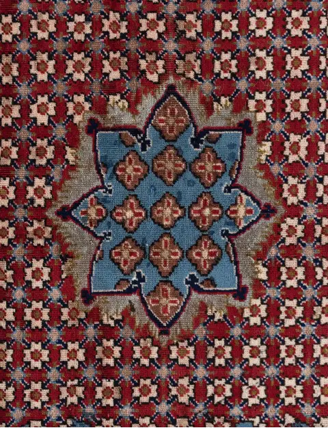 Blue Persia Kashan Patina 388 x 280 cm - view 4