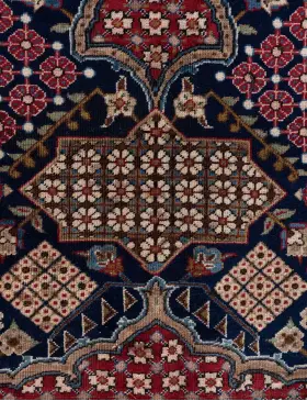 Blå Persia Kashan Patina  388 x 280 cm