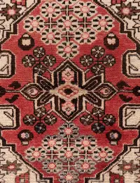 Rød persia Hamadan Patina  140 x 100 cm