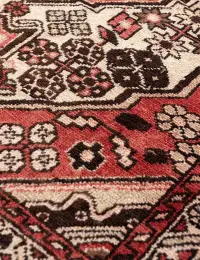Rød persia Hamadan Patina  140 x 100 cm