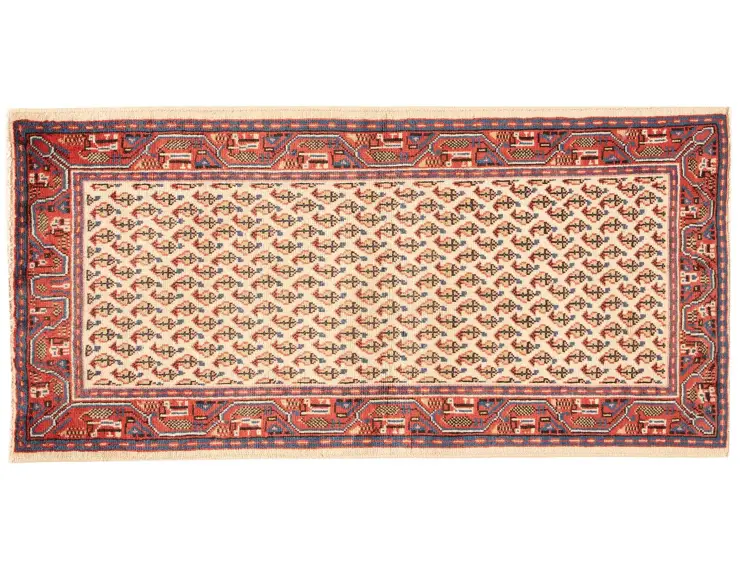 Beige persia Hamadan Patina  124 x 64 cm