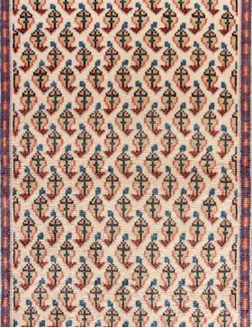 Beige Persiano Hamadan Patina 124 x 64 cm - view 4