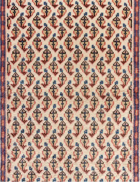 Beige Persia Hamadan Patina 124 x 64 cm - view 4