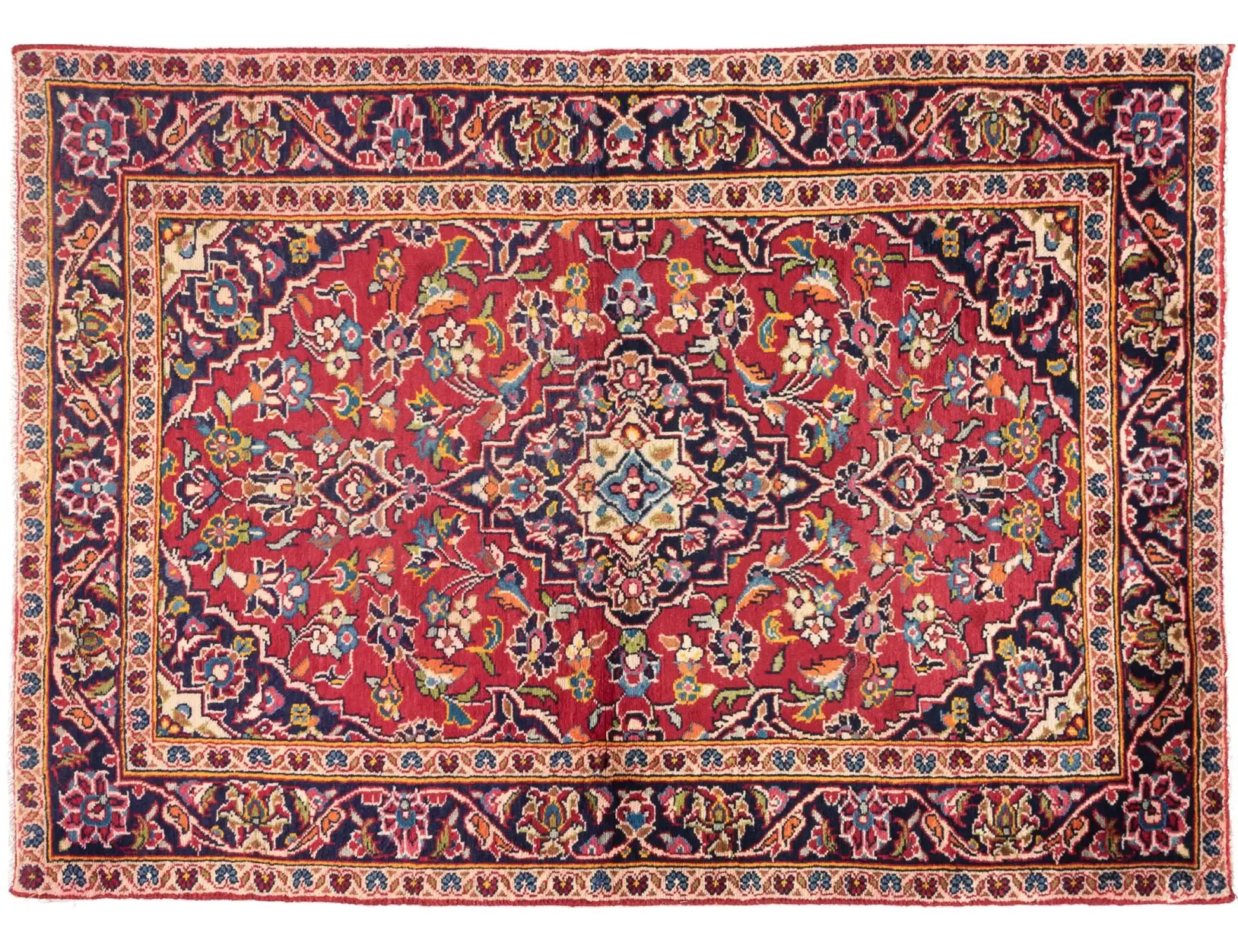 Rød Persien Ardakan Patina  150 x 92 cm - Unikt håndlavet tæppe