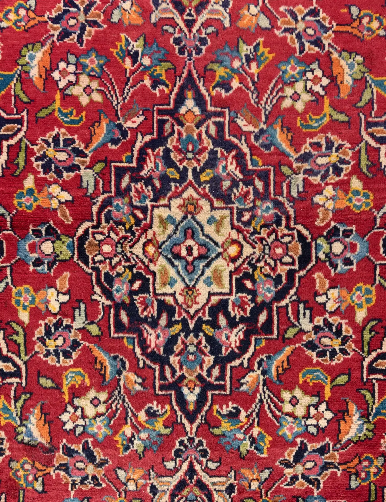Rot Persien Ardakan Patina 150 x 92 cm - Einzigartiger handgefertigter Teppich