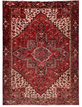 Red  Persia Heriz  323 x 266 cm