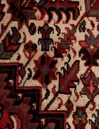 Rød Persien Heriz 323 x 266 cm - view 4