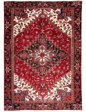 Rød Persia Heriz  282 x 204 cm