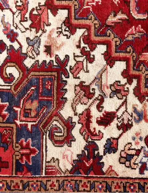 Rojo Persia Heriz  282 x 204 cm