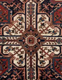 Röda Persien Heriz  325 x 245 cm