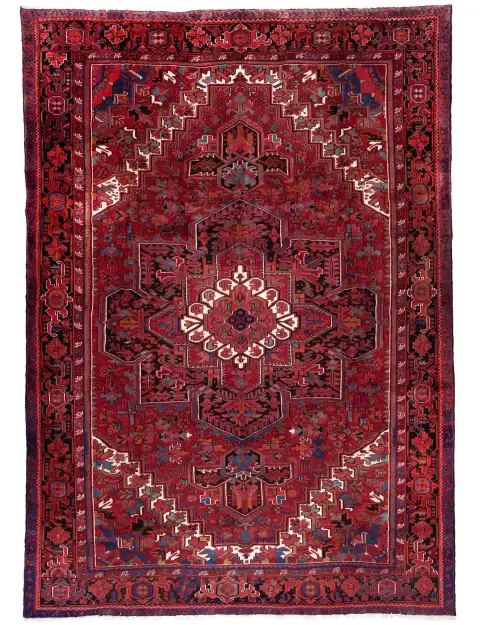 Rosso Persiano Heriz  370 x 307 cm
