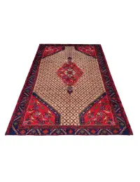 Red  Persia Hamadan  290 x 150 cm