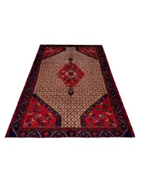 Red  Persia Hamadan  290 x 150 cm