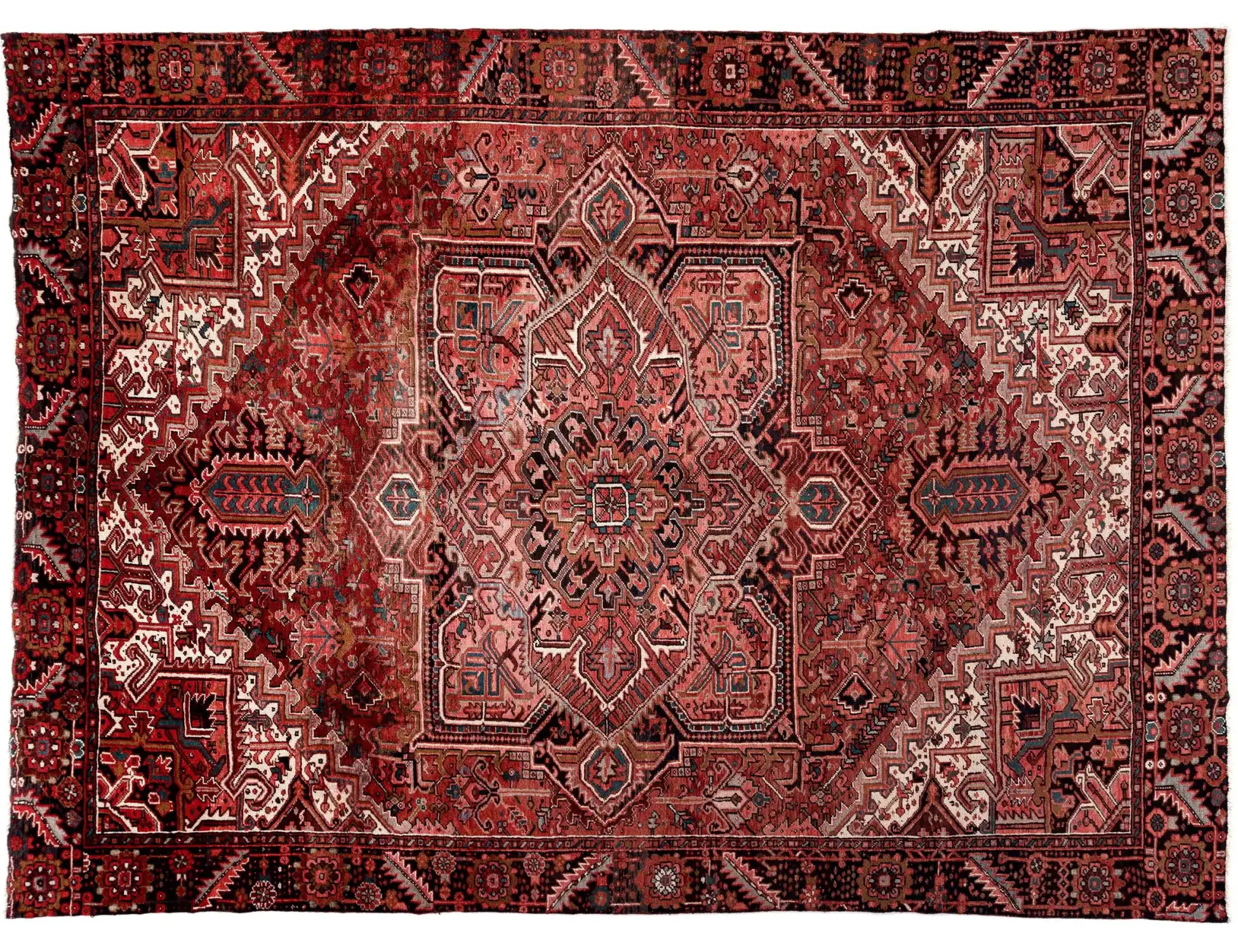 Punainen Persia Heriz 400 x 294 cm