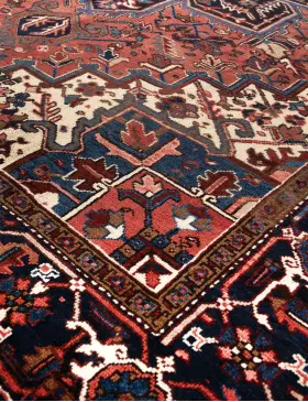 Rød Persia Heriz  317 x 233 cm