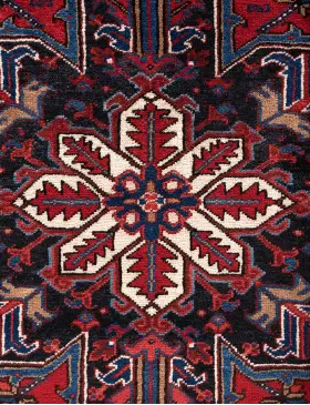 Rød Persien Heriz  262 x 232 cm