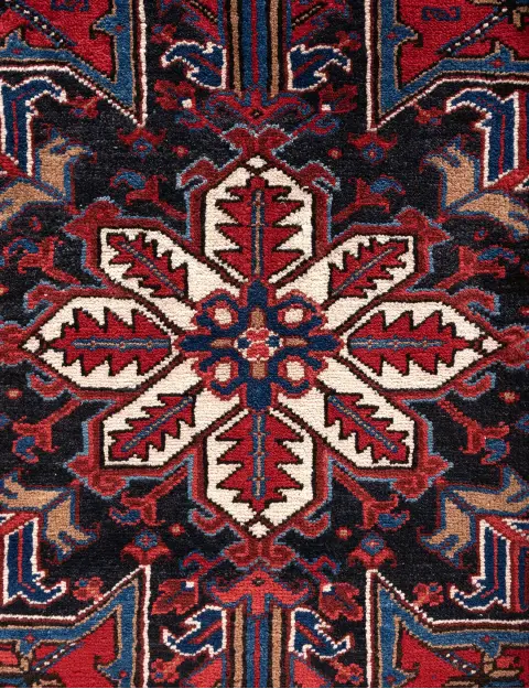 Rot Persien Heriz  262 x 232 cm