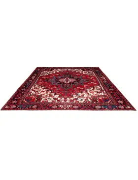 Rød Persien Heriz  262 x 232 cm