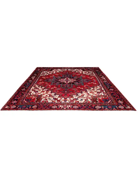Rot Persien Heriz  262 x 232 cm