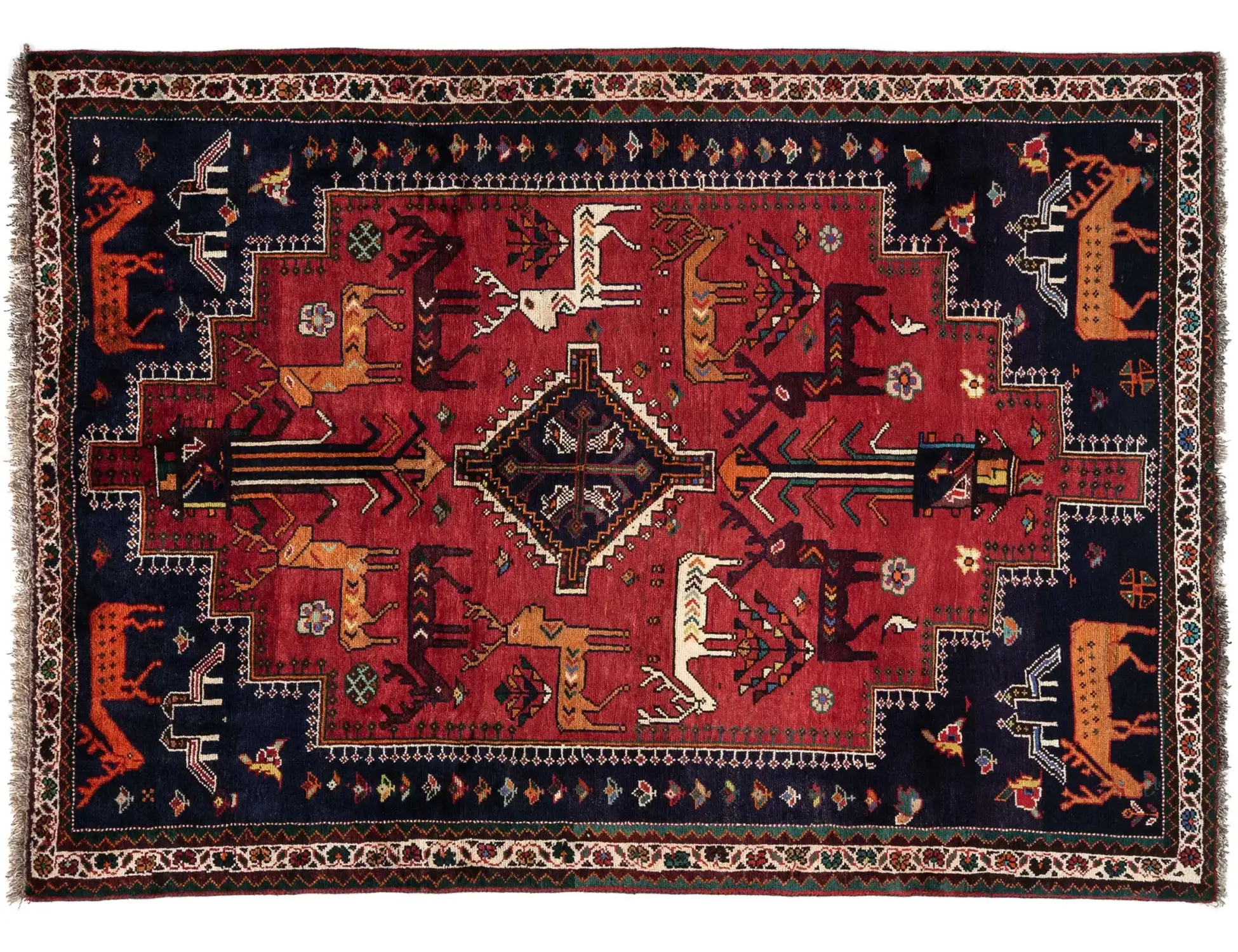 Rot Persien Shiraz 274 x 197 cm