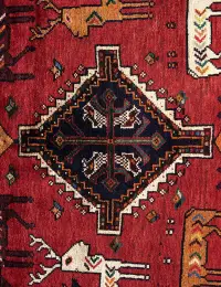 Rød Persien Shiraz 274 x 197 cm - view 4