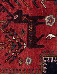 Rød Persien Shiraz 274 x 197 cm - view 3
