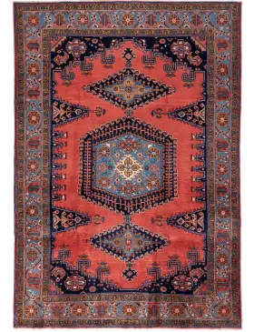 Rot Persien Vis  322 x 200 cm