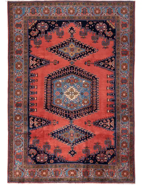 Rot Persien Vis  322 x 200 cm