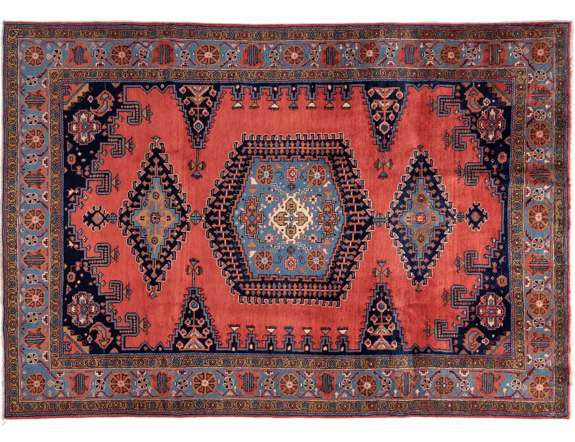 Rot Persien Vis 322 x 200 cm