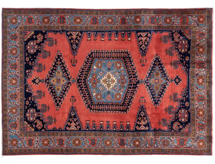 Rød Persien Vis 322 x 200 cm