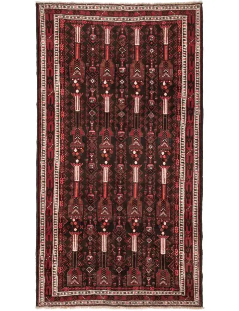 Rot Persien Hamadan  284 x 156 cm