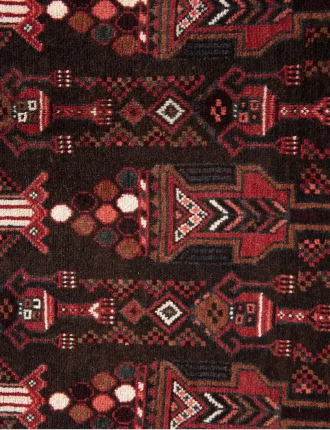 Rot Persien Hamadan  284 x 156 cm