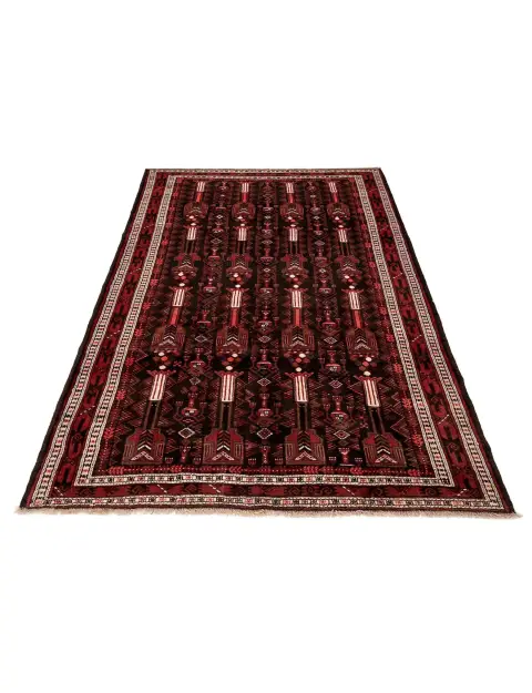Rot Persien Hamadan  284 x 156 cm