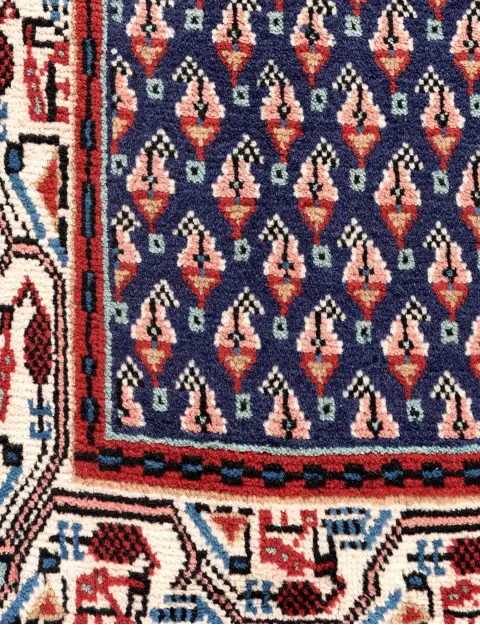 Blau Persien Hamadan  130 x 60 cm
