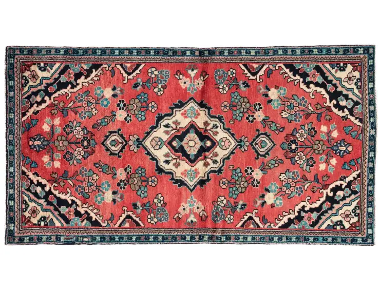 Rød Persien Hamadan 176 x 95 cm
