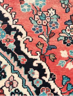Red  Persia Hamadan  176 x 95 cm