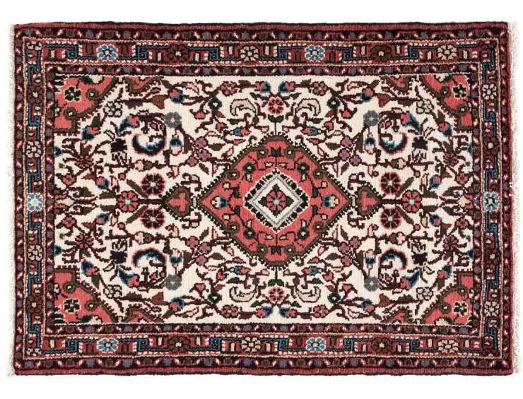 Beige Persien Hamadan 115 x 76 cm