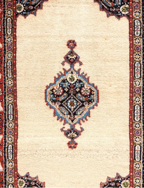 Grün Persien Moud  90 x 61 cm