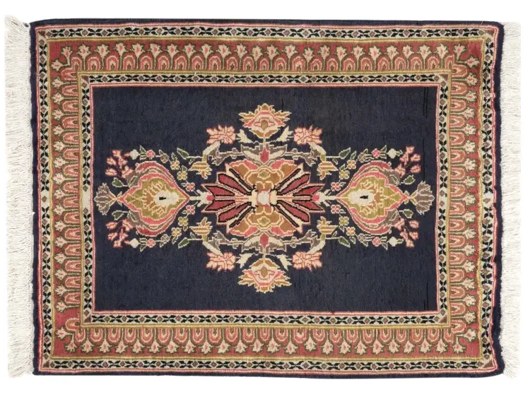 Blå Persien Keshan 86 x 65 cm