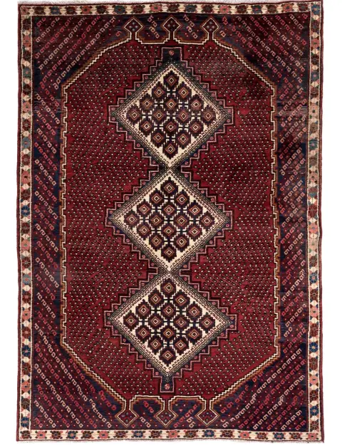 Punainen Persia Hamadan  255 x 150 cm