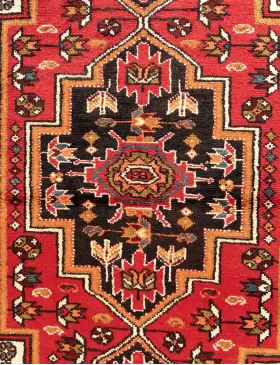 Rød Persia Hamadan  140 x 104 cm