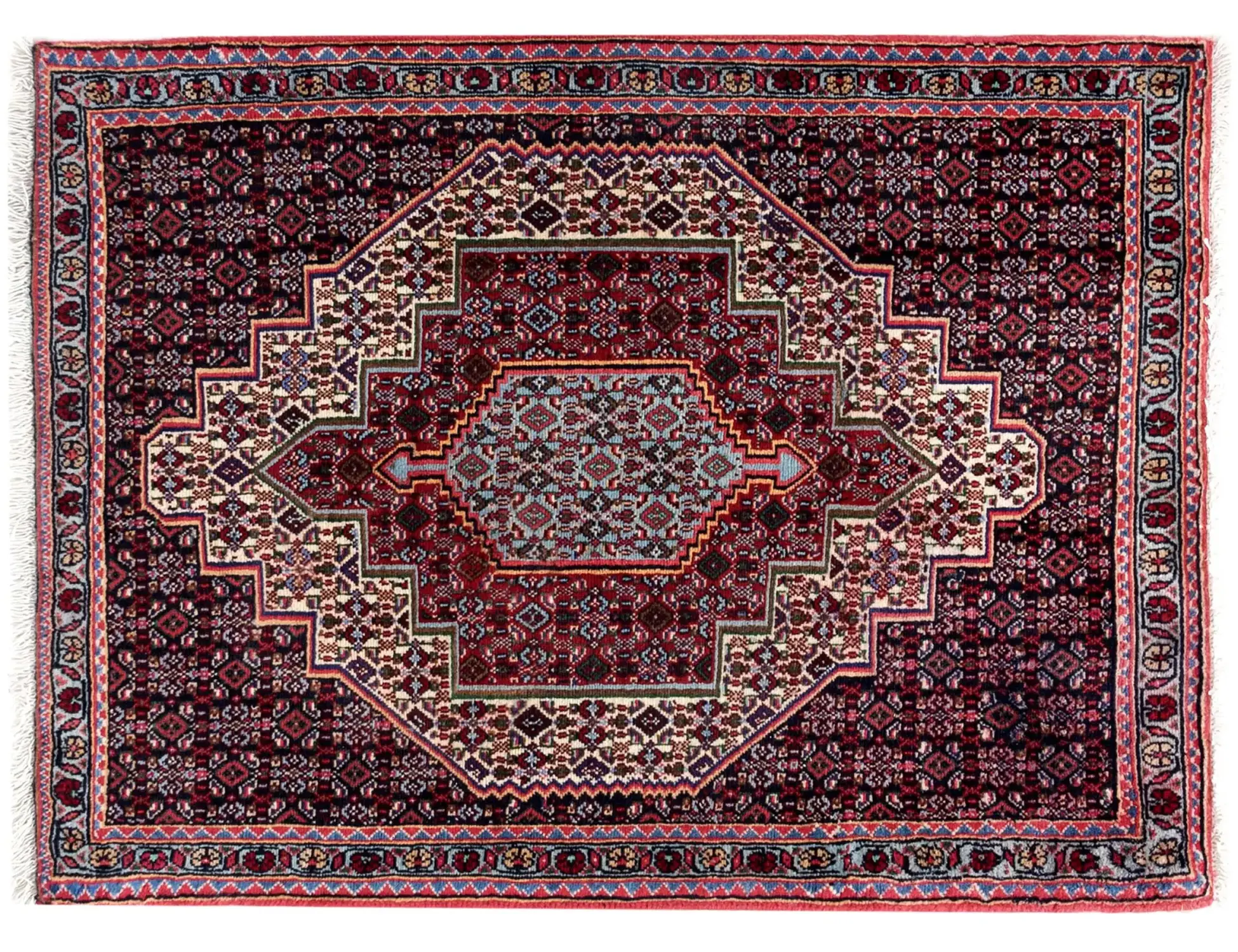 Beige Persien Hamadan 100 x 75 cm