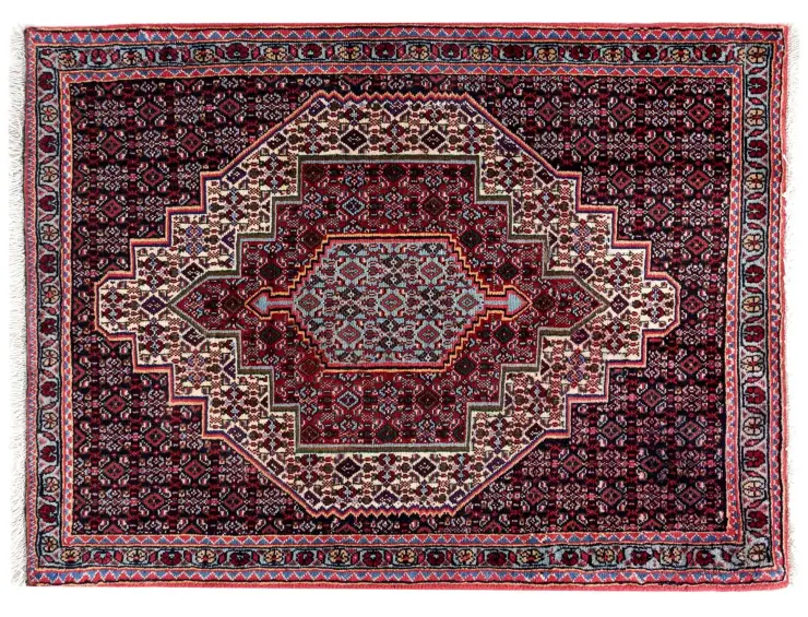 Beige Persien Hamadan 100 x 75 cm