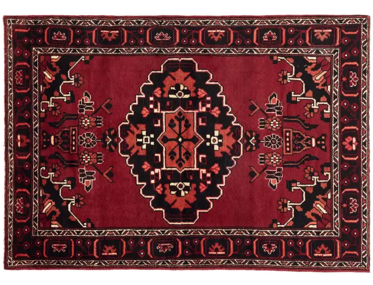 Rød Persien Hamadan 196 x 117 cm