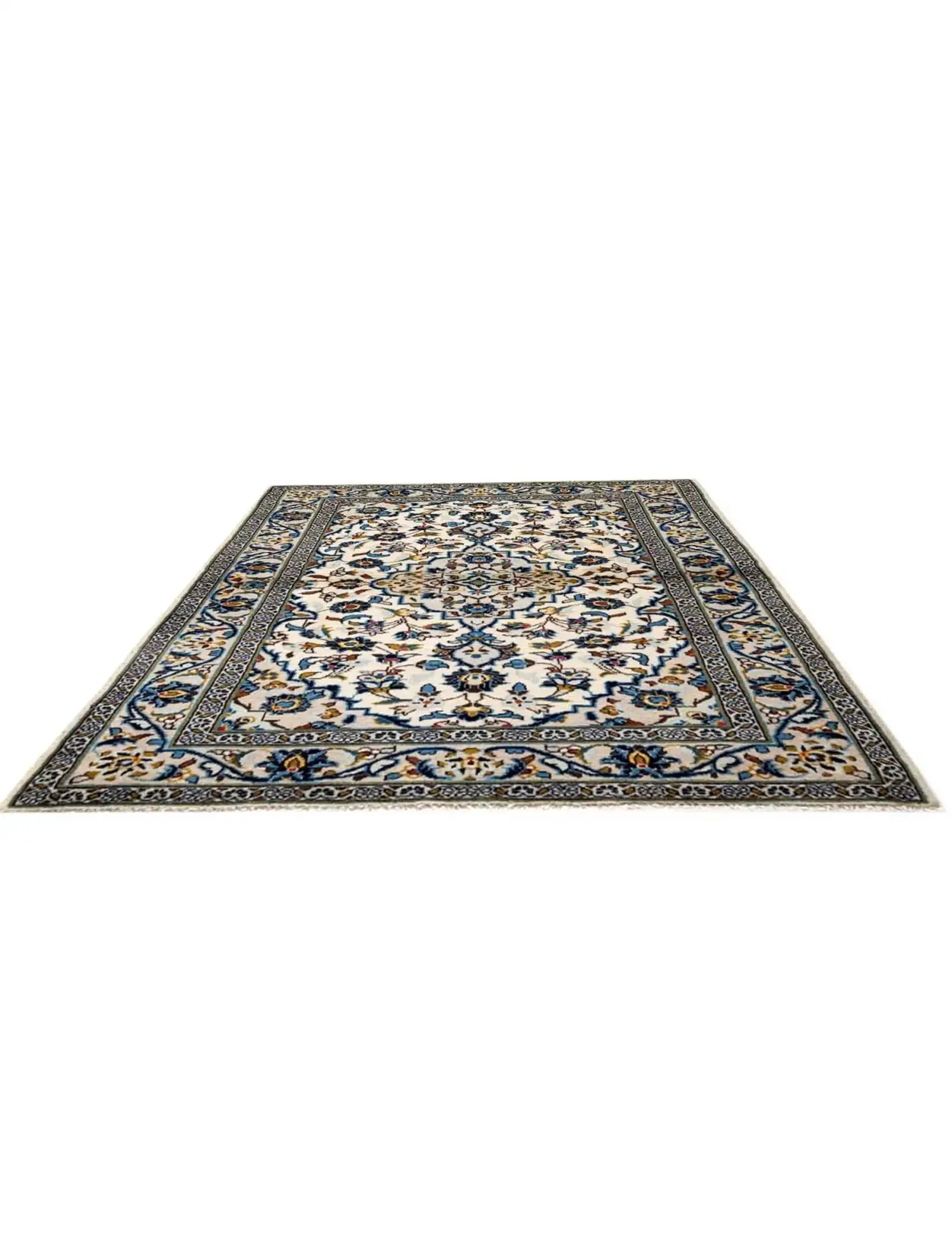 Beige Persien Ardakan 148 x 98 cm - Einzigartiger handgefertigter Teppich