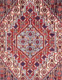Beige Persien Hamadan 110 x 76 cm - view 4