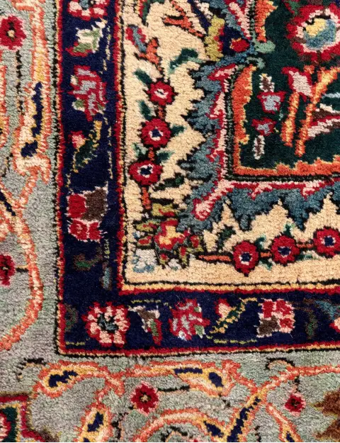 Blau Persien Tabriz  262 x 210 cm