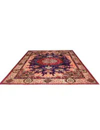 Blå Persien Tabriz 262 x 210 cm - view 2