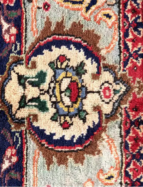 Blau Persien Tabriz  262 x 210 cm